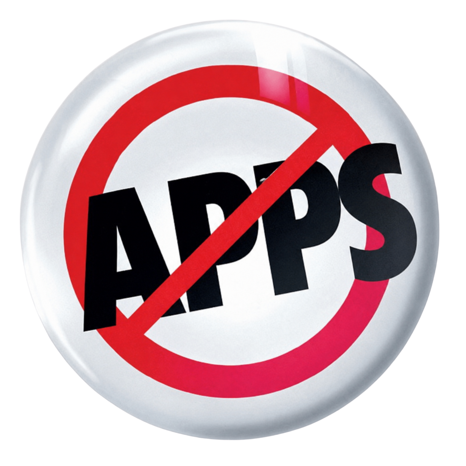 No apps needed